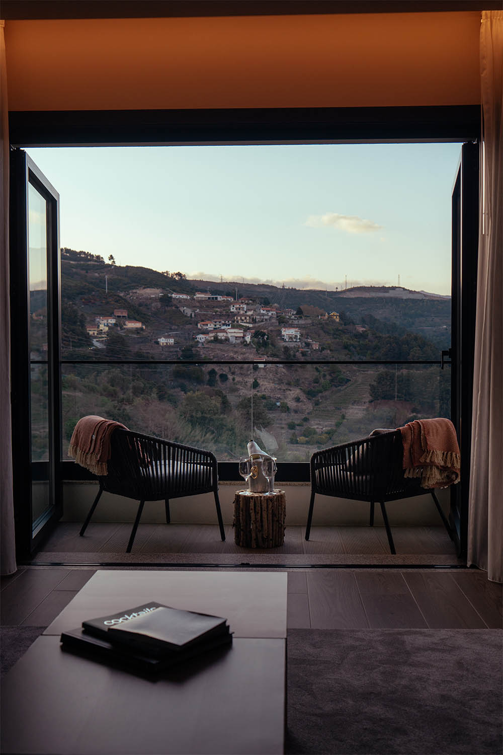 MW Douro Wine & Spa by TRIUS Hotels Evening view from the balcony